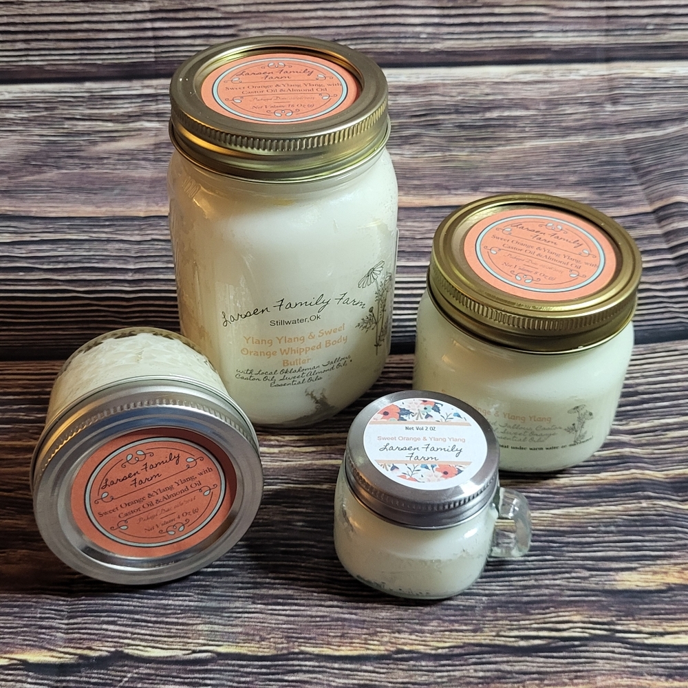 Larsen Family Farms Ylang Ylang & Sweet Orange Tallow